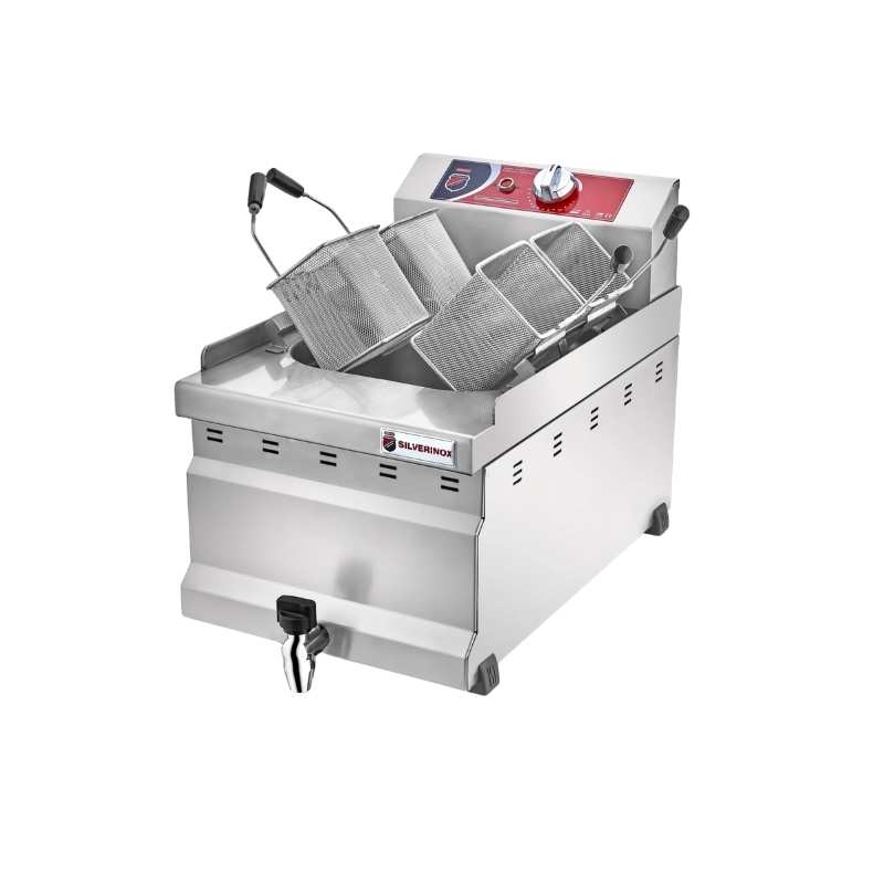 Işıkgaz Silverinox MK 4 Sepetli 8 Litre Elektrikli Set Üstü Makarna Haşlama Makinesi